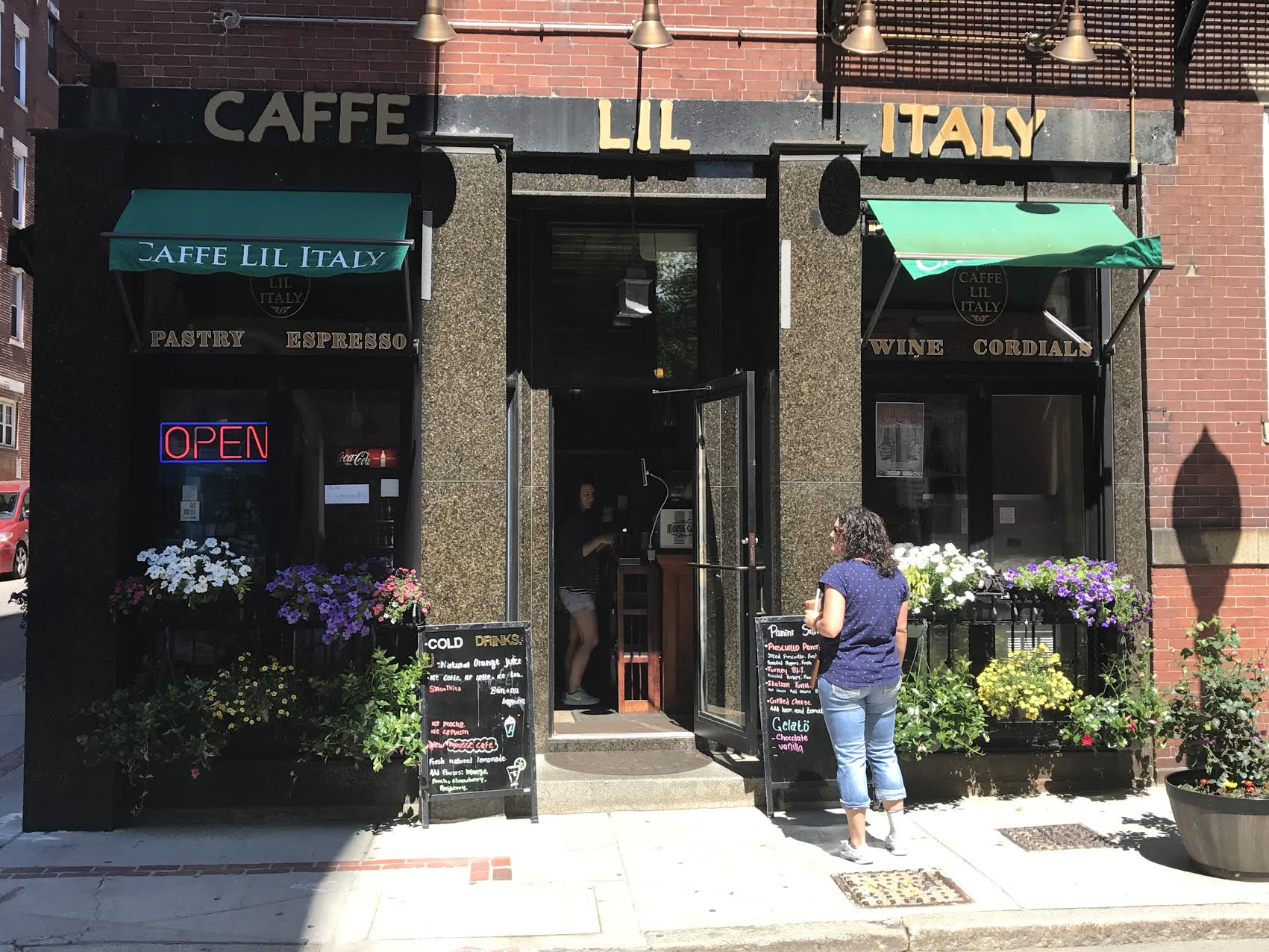 Caffe Lil Italy Authentic Italian Coffee Shop North End, Boston